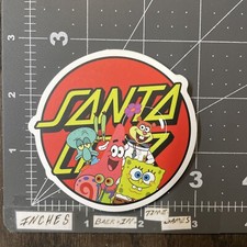 SpongeBob SquarePants Adult Humor Sticker For Skateboard Phone Guitar Ect Mat114