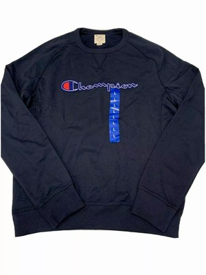 mens navy blue crewneck sweatshirt