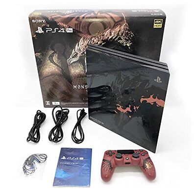 PS4 PlayStation 4 Pro MONSTER HUNTER WORLD LIOLAEUS EDITION Japan