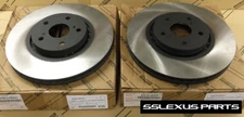 Lexus RX330 RX350 (2005-2009) (NAP) OEM Genuine FRONT BRAKE ROTOR SET (x2)
