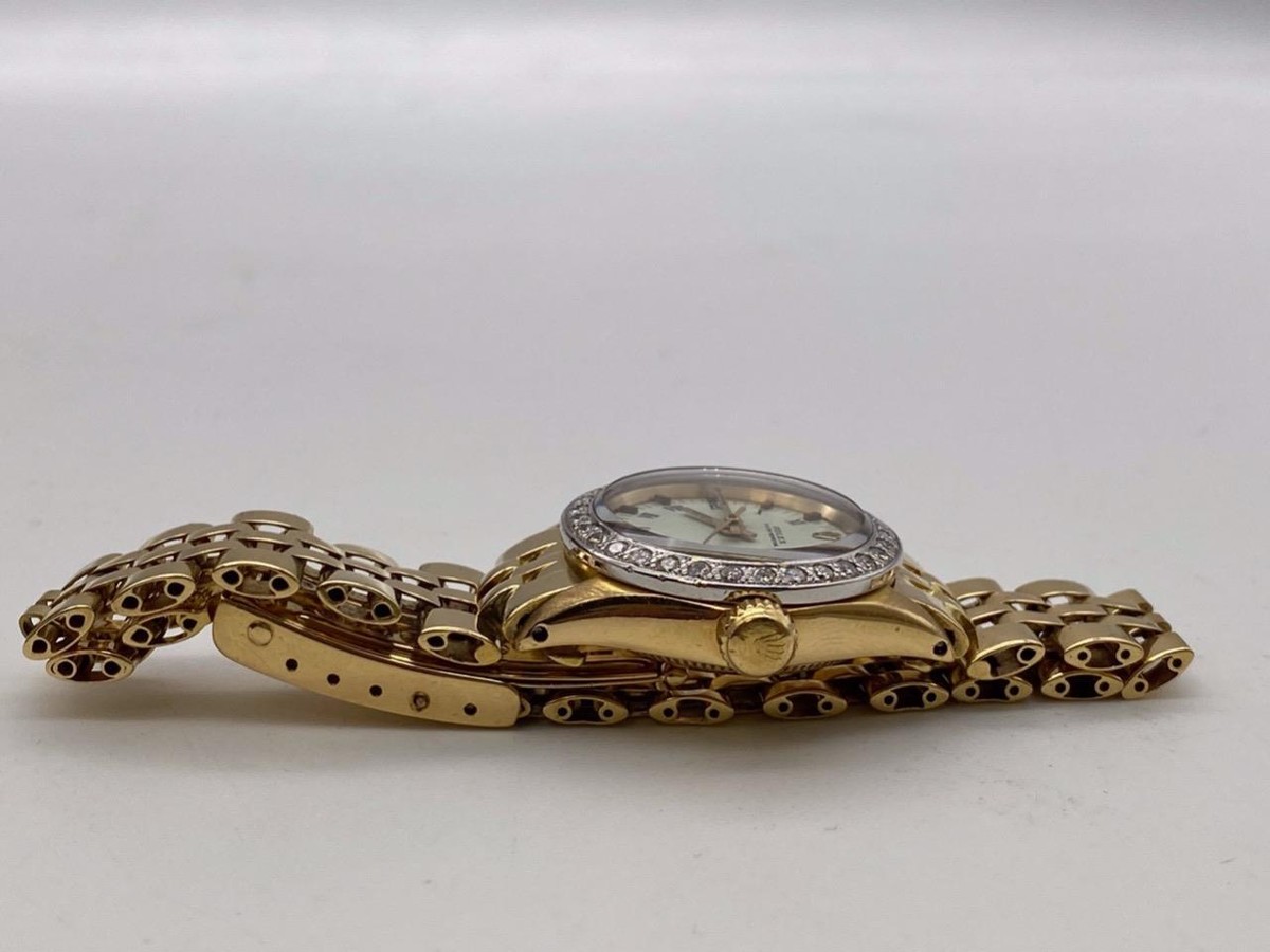 ROLEX Oyster Perpetual k18 金無垢6618 Buy Vintage Rolex Oyster Perpetual 6618 | Bob's Watches