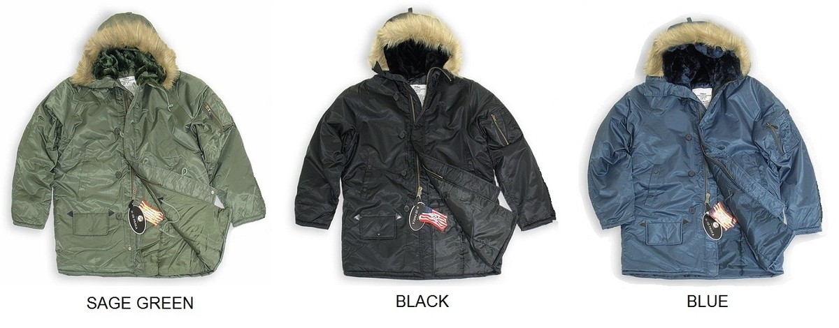 N-3B Look SNORKEL PARKA Army Navy USAF Winter Snow Jacket