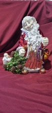 1998 Dreamsicle Father Christmas Miralite Collection 8.5" Tall, # 10463 Gorgeous