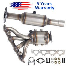 Front Rear Catalytic Converters For Hyundai Accent Kia Rio Soul 1.6l 2012-2017