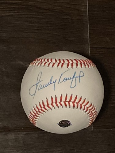 Sandy Koufax handsignierter "signierter" Baseball.HOF. COA