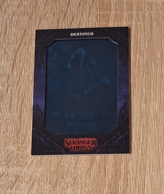 Stranger Things Topps Zerocool Karte * Season 4 * Eddie * Destined * UD-8
