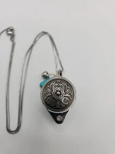 30× Jewelers Loupe Necklace Magnifier Loop Magnifying Glass Jewelry Silver Gold