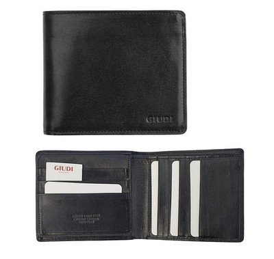 Herren Giudi Luxus Designer Burgunderrot Italienisches Leder Geldbörse Klappe NEU Verpackt