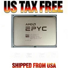 AMD EPYC 7413 24-CORE 2.65GHZ 128MB 180W SP3 PROCESSOR - UNLOCKED Tested