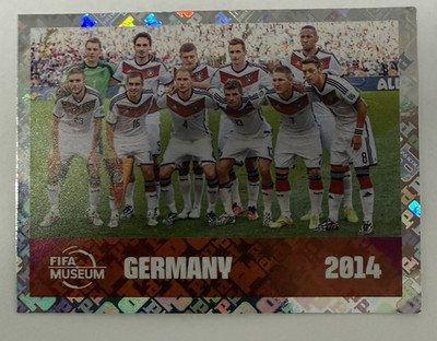 Panini FIFA Museum Germany 2014 Team Picture Sticker, FIFA World Cup 2014