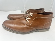 George Men's Oxfords Memory Foam Casual Lace Dress Shoes Brown Size 3