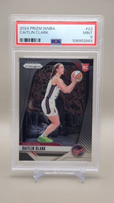 #ad #ad 2024 Panini Prizm WNBA #22 Caitlin Clark RC PSA 9 MINT $42.95