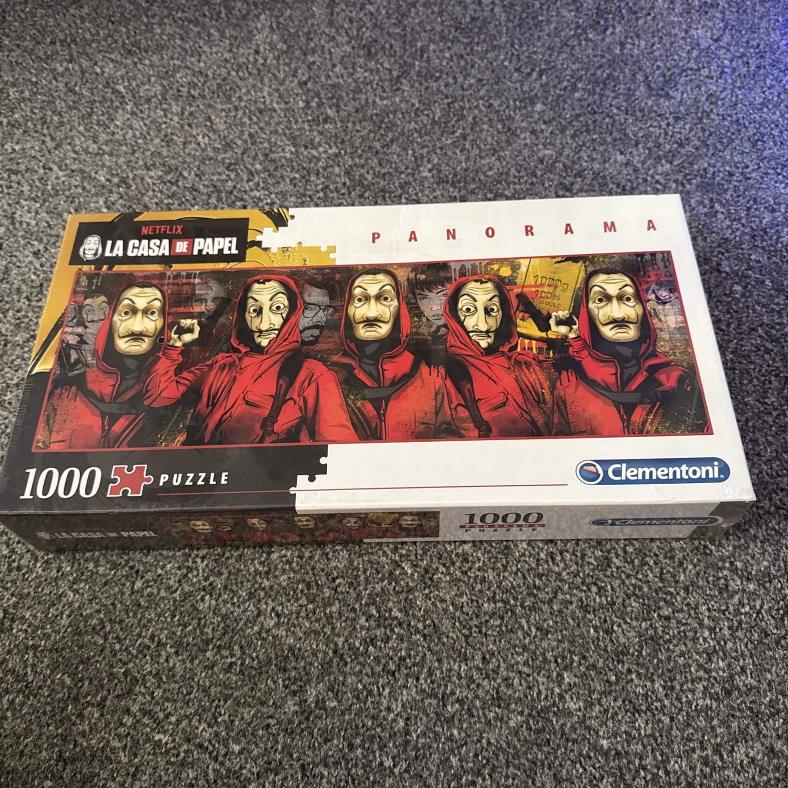 La Casa De Papel Panorama Jigsaw Puzzle - 1000 Pieces - by Clementoni