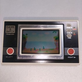 Nintendo Game & Watch Turtle Bridge TL-28 Wide Screen [Polarizing Replaced]
