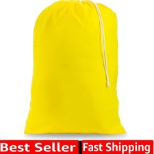 Nylon XL Laundry Bag - Locking Drawstring Closure, Machine Washable, These La...