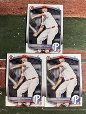 2025 Bowman Draft Sean Youngerman (3) Card 1st Bowman Lot Phillies #BD-104
