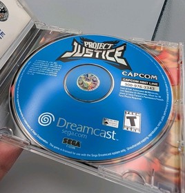 PROJECT JUSTICE (Rival Schools 2) [Sega Dreamcast, 2001, CAPCOM] COMPLETE, MINT