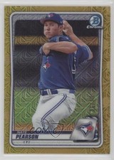2020 Bowman Chrome Prospects Mega Box Gold Mojo Refractor 1/50 Nate Pearson nd3