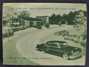 1954 Packard Accessories Brochure Patrician Caribbean Cavalier Clipper Original