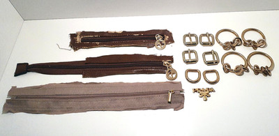Taschenzubehör-Zubehör-Set Ersatzteile DIY-Zubehör Schnallen Ringe u.a.