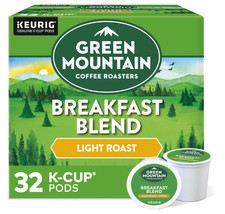 Green Mountain Coffee Roasters Breakfast Blend Keurig 32 Single-Serve K-Cup Pods