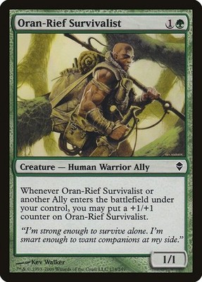MTG - Oran-Rief Survivalist - Zendikar - Magic the Gathering