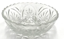 Anchor Hocking Berry Dish Bowl 4 1/2 Inch Dessert Medallion Clear Glass