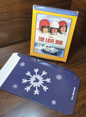 Herbie The Love Bug (Blu-ray) +Disney Collector Giftbox-w/PROTECTIVE SLEEVE-NEW