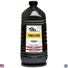 TIKI Citronella Torch Fuel - 1 Gallon, Easy Pour, Long-Lasting Citronella Oil
