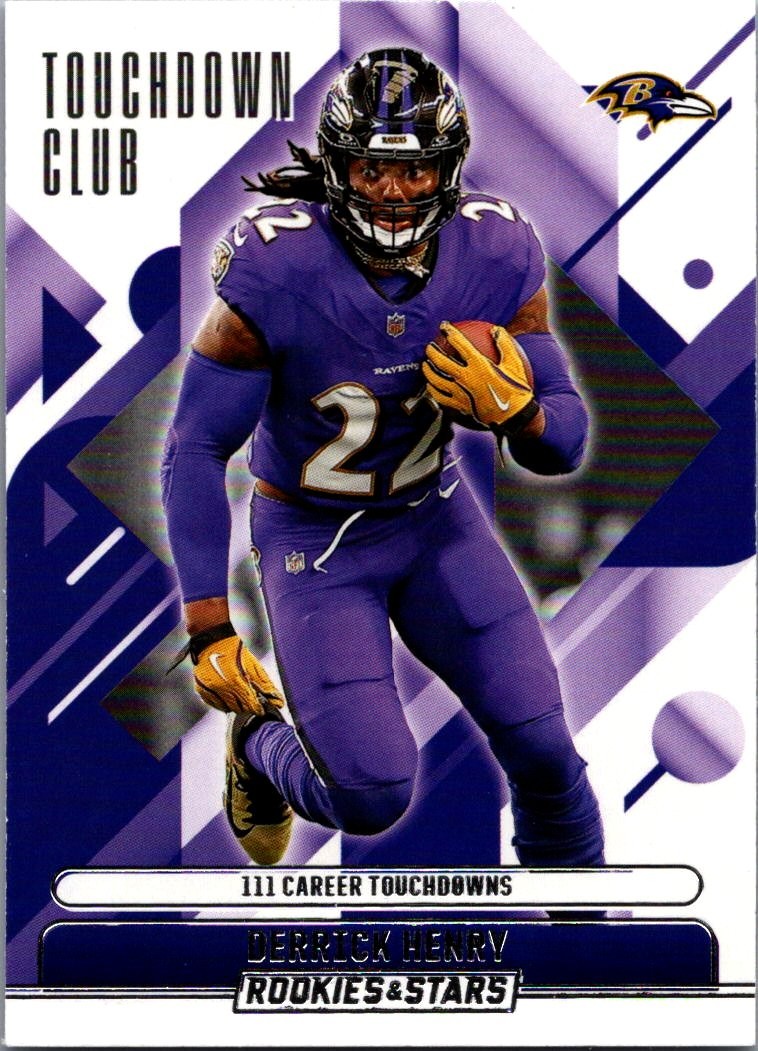 2025 Panini Rookies & Stars #10 Derrick Henry Touchdown Club
