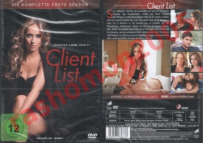 DVD THE CLIENT LIST COMPLETE SERIES SEASON 1+2 Jennifer Love
