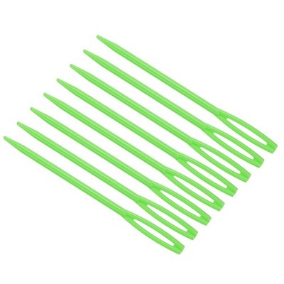90pieces Large Eye Sewing Needles, 2.8'', Blunt Needles, Green