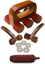 Back/Neck/Face/Head/Hand/Legs Massager Roller BodyRoller Body Stress Set of 5 