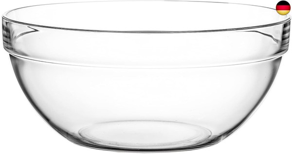 Arcoroc Arc 10029 Empilable Schale, Stapelschale, SchüSsel, 29Cm, 5.6 Liter, Gla-image