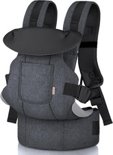 Marsupio per Neonati E Bambini Piccoli 4-36 Mesi, Facile Da Indossare Fronte-Str