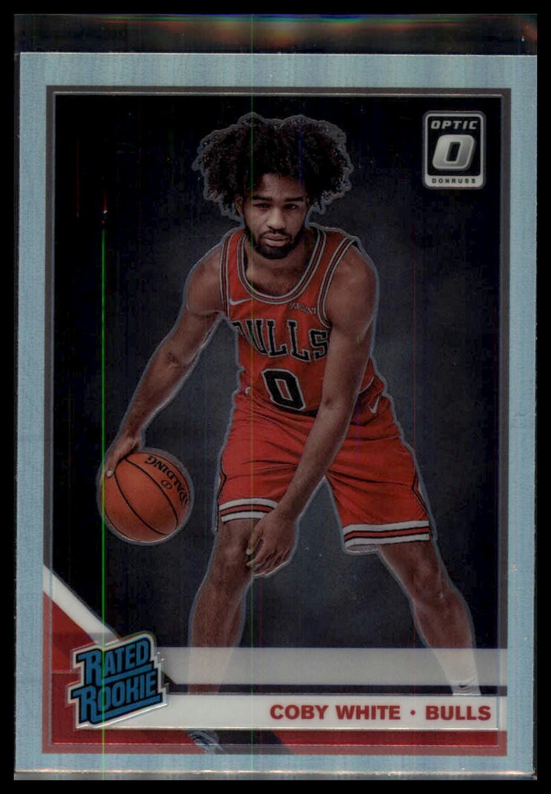Coby White 2019-20 Donruss Optic #180 Rookie Chicago Bulls
