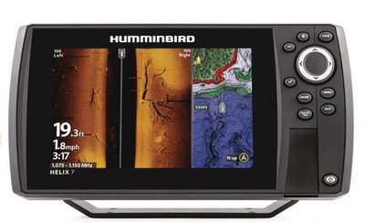 Echolot Hummingbird Helix 7 kompl. Set, Chirp, Mega Down imaging, GPS, G3