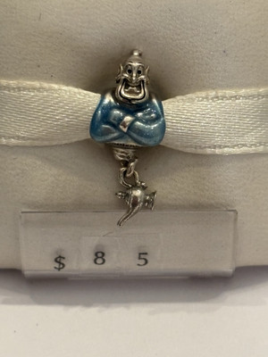 Authentic Pandora Disney Aladdin Genie & Lamp Charm 792348C01 New