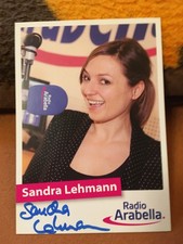 Sandra Lehmann - Radio Moderatorin - 10x15 cm Autogramm original signiert #303