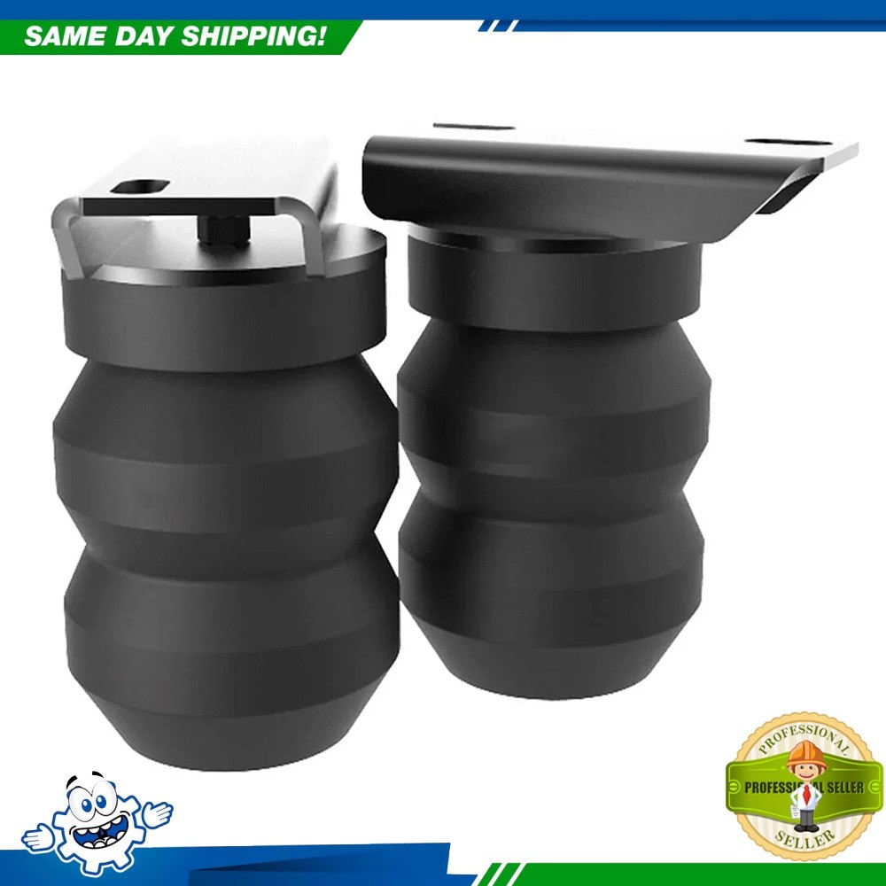 Rear SES Suspension Rubber Helper Spring Kit For 2003-2013 Dodge Ram 1500 2500