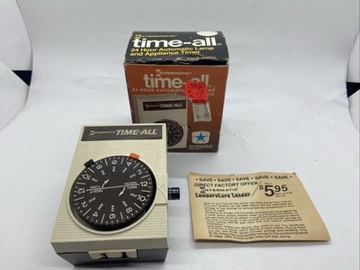 Intermatic Time-All 24 hour Automatic Lamp and Appliance Timer USA Made (CT)