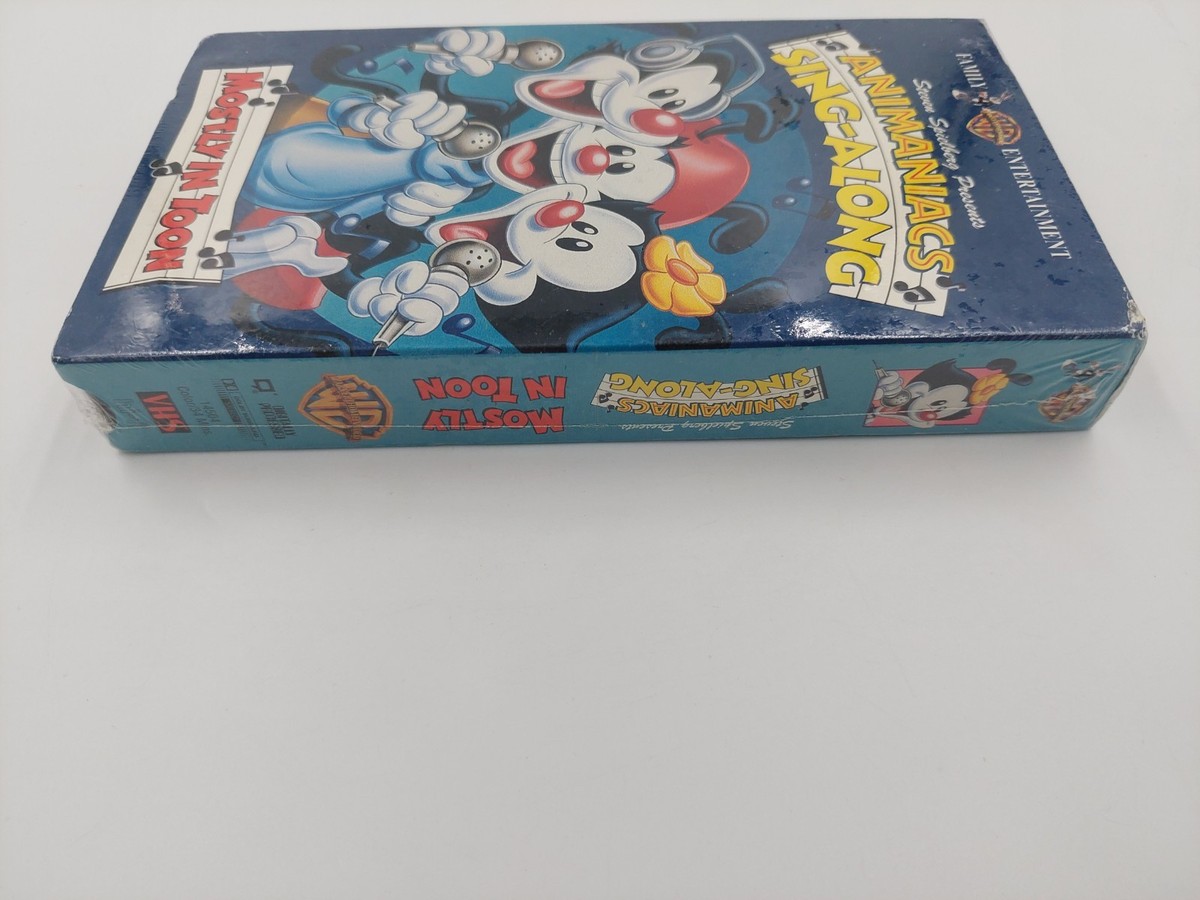 Animaniacs - Singalong: Mostly in Toon (VHS, 1996) for sale