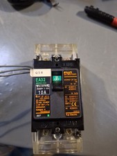  488, Fuji Electric EA32 Circuit Breaker 10A 2 Pole 220V, With AUX SWITCH