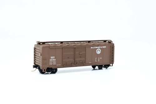 Roco Spur N 28708 40' Stahl Doppeltür Boxcar B&O No.191784 - Originalverpackt | Zustand: Used