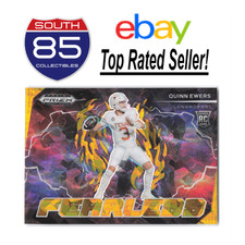 2025 Prizm Draft Picks Gold Cracked Ice Fearless Color Blast Quinn Ewers