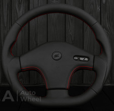 1990-1996 Nissan Z32 300zx 240sx Custom Steering Wheel Flat Bottom Red