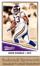 2017 Panini Classics #142 John Randle /299 Red Back