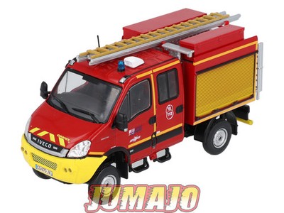 Coffret 3 Véhicules Secours Pompiers Ixo Hachette 1/43 - VSAB Renault Peugeot Citroën