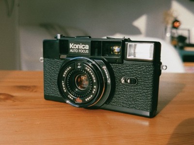 Konica C35 AF mit Hexanon 38mm 1:2.8 Kamera #1178487-47