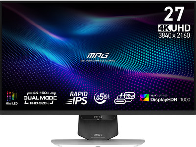 MSI MAG E16M 27インチ 4K MiniLED モニター MSI MPG 274URDFW E16M 27